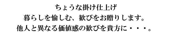 Vo̕\ƕSńAVȃX^_[hɁB]̖Ct[ÕC[Wꂩ炿傤Ȋ|dグ炵ށAт肵܂BlƈقȂ鉿l̊тMɁEEEBĂ݂B